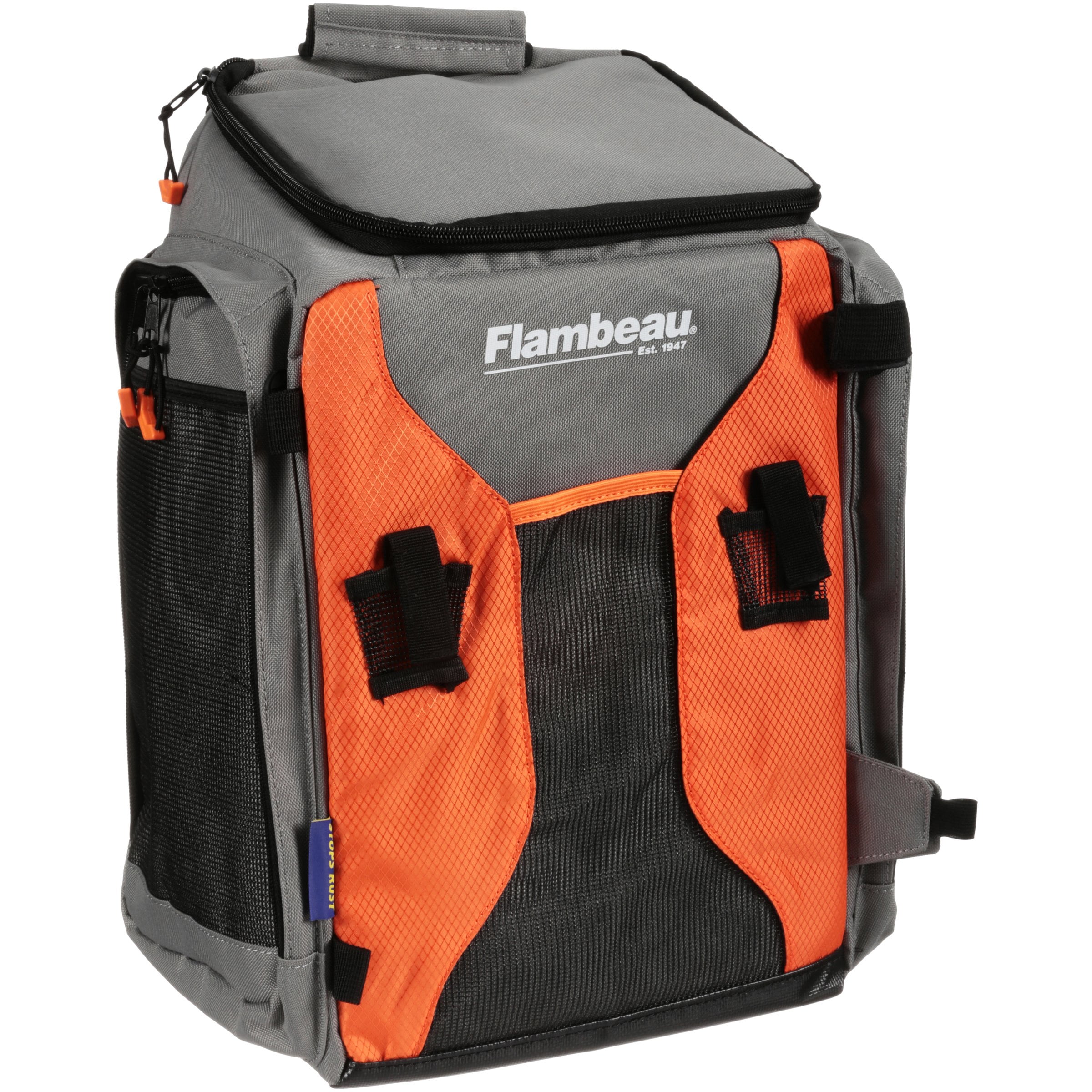 Flambeau® Ritual 50 Large 5000 Series Fishing Backpack Including 4 5007 Tackle  Boxes 