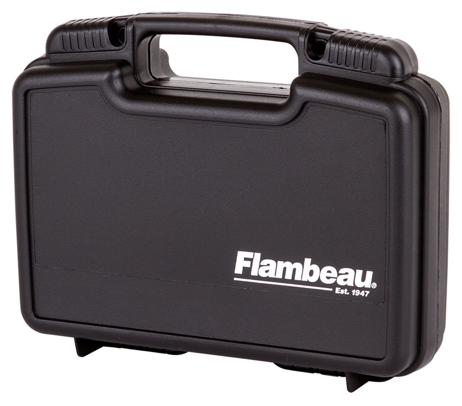 Flambeau, Safe Shot Pistol Pack Case, Portable Firearm Storage Accessory, 10 inches, Black, Plastic