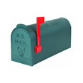 thumbnail image 1 of Flambeau T-R4505GR Standard Classic Mailbox, Rural Style, #1, Green, 1 of 1