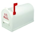thumbnail image 1 of Flambeau T-R7003WT Classic Mailbox, Rural Style, White — Home & Garage Storage, Stackable Design, 1 of 1