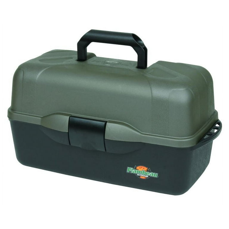 flambeau tackle xl 3 tray tackle box 3-Tray Box, Black/Dark Gray, (2137B) : Fishing Tackle Boxes : Sports & Outdoors With the Flambeau XL Classic 3 Classic Tray Boxes