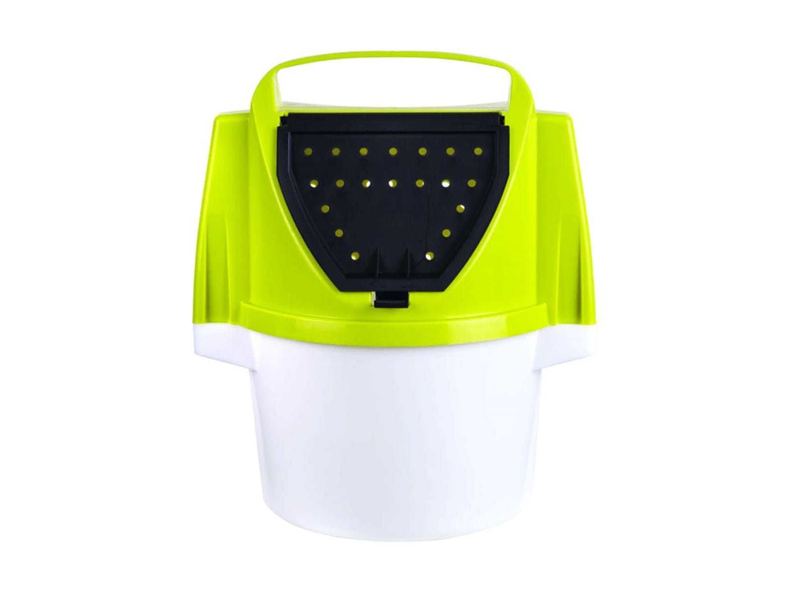 Flambeau Trolling 6 Quart Bait Bucket Tie-Off Fishing Storage Lime Green White