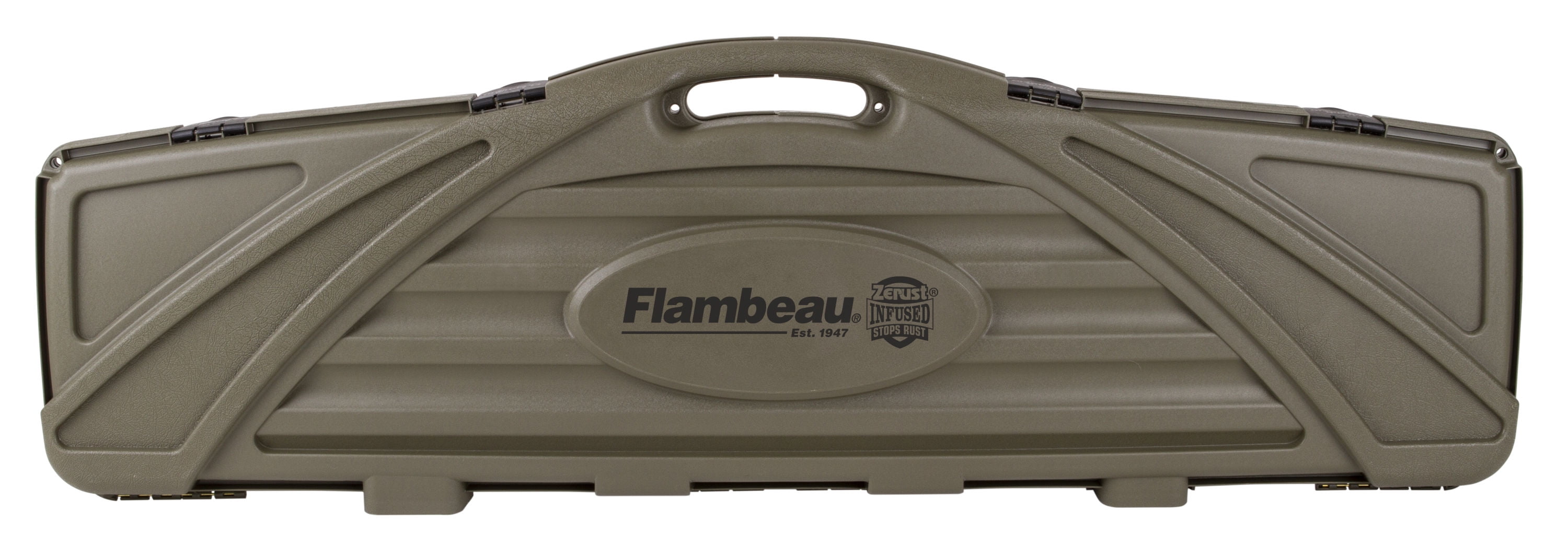 Flambeau Zerust Infused 2 Gun Case, Dim. 53.5"L x 17"W x 4.5"H