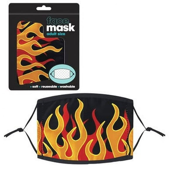Flame Adult Mask - 12 per pack