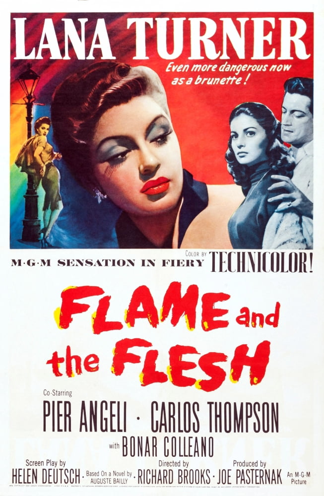 Flame And The Flesh U Canvas Art - (11 x 17)