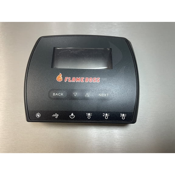 Flame Boss 500 Smoker/Grill Thermometer Front Enclosure w Membrane Switch, New
