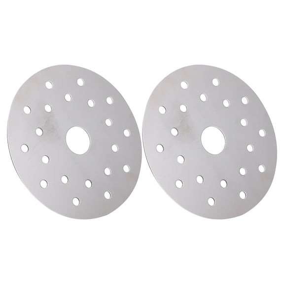 Flame Diffuser Stainless Steel Cookware 2 Pcs Best Drill Bits for Induction Furnace Durable Heat Conduction Fin Premium Casserole Conductor Cooker 430