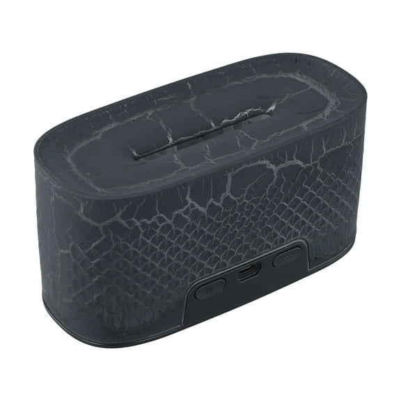 Flame Essential Oil Diffuser 160ml Humidifier with 7 Color Lights & Auto Off