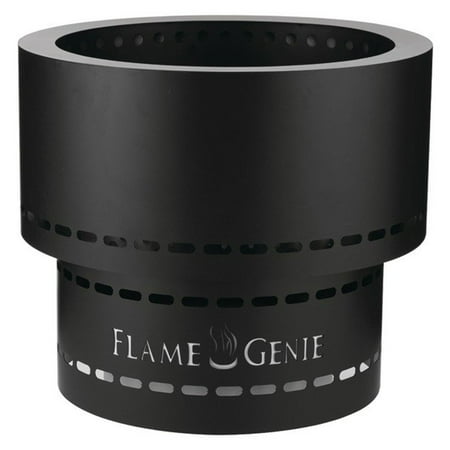 Flame Genie - Inferno Wood Pellet Fire Pit - Black