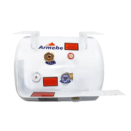 Flame King 11.9 Gallon Horizontal ASME Propane Tank Cylinder RV, Van Or Trailer