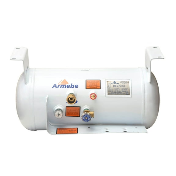 Flame King 12.2 Gallon Horizontal Propane Tank, 12" x 28", for RVs and Trailers, 1 Count