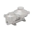 thumbnail image 1 of Flame King 160,000 BTU Vertical Mounted 2-Stage Propane LP Regulator for RVs, Vans, Trailers, Campers, 100LB Tanks, ASME Tanks, Generators, 1 of 9