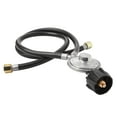 thumbnail image 1 of Flame King 2-FT Y-Splitter Propane Regulator Double Hose Outlet Fits QCC/Type1 Connections, 1 of 8