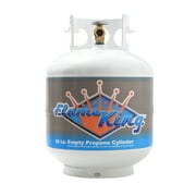 Flame King 20 lb Propane Tank LP Cylinder Gas Tank with Type 1 Overfill Protection Device Valve (Ships Empty)