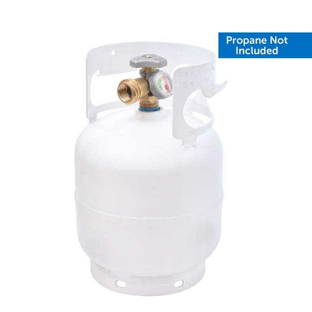 Flame King 5LB Empty Refillable Steel Propane Tank Cylinder with OPD ...