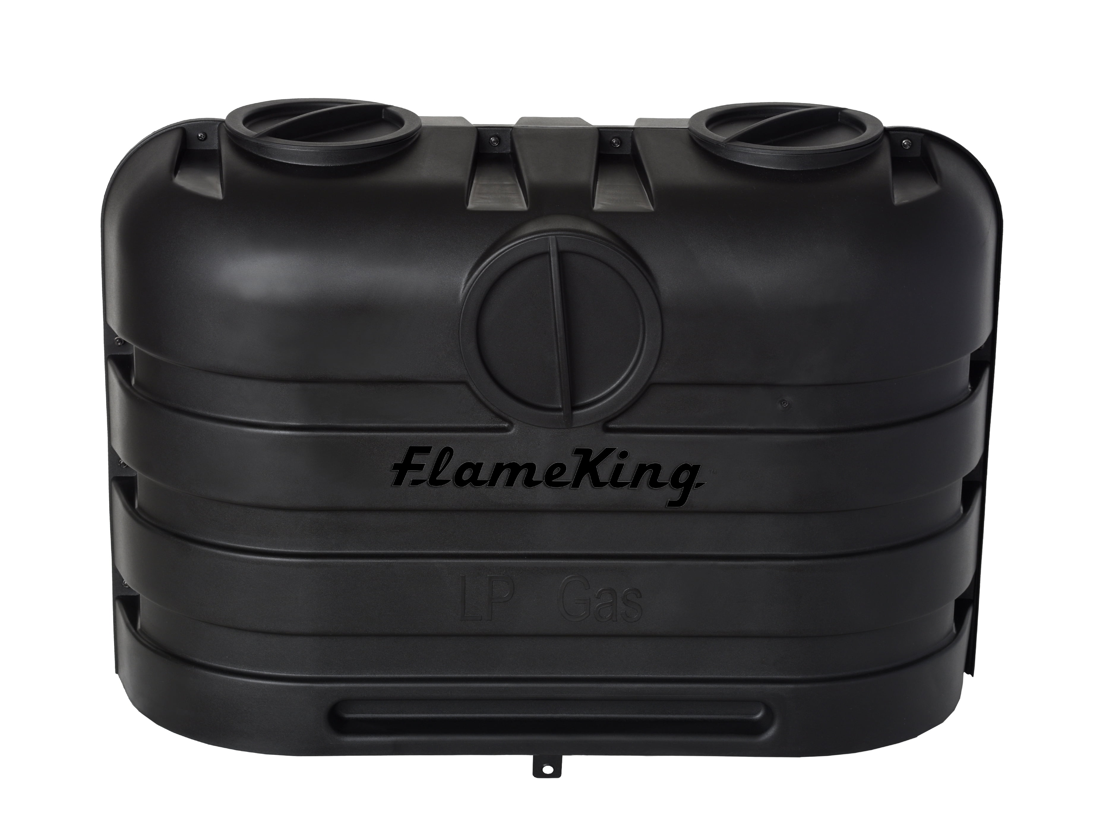 Flame King Dual 20LB Propane LP Tank Light Plastic Heavy Duty Cover for RV, Travel Trailer, Camper