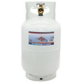 thumbnail image 1 of Flame King 10LB Empty Steel Propane Tank LP Cylinder w/ Type1 OPD Valve, for Grills & BBQs, 1 of 7