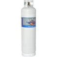 thumbnail image 1 of Flame King Empty Steel Propane Tank, LP Refillable Cylinder with POL for RVs, Campervans, 60 lbs, 1 of 7