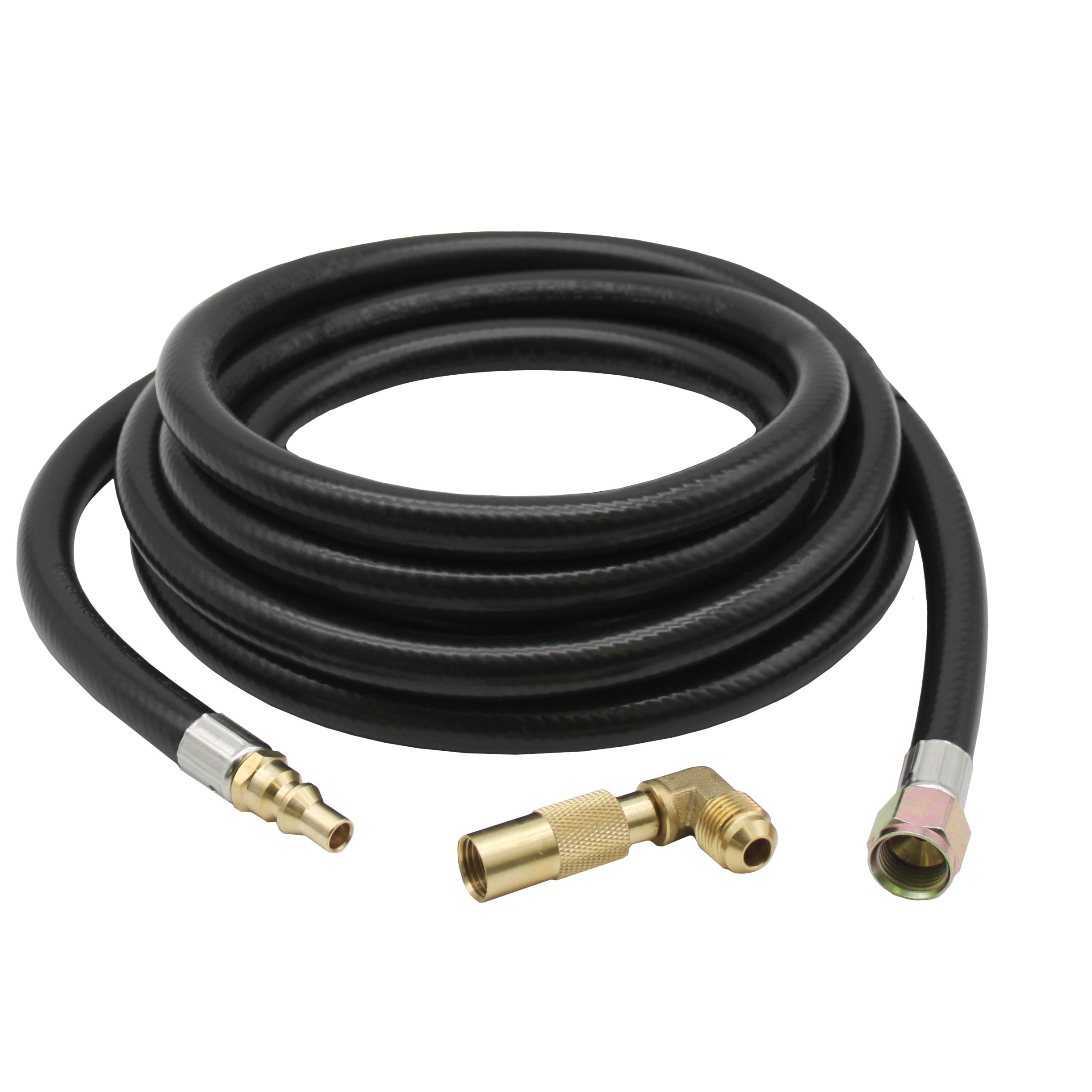 Flame King Propane 12Ft Quick Connect Hose Adapter for BlackStone