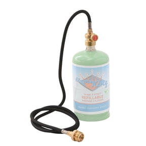Flame King YSNMT48 Flexible 5-FT Extension Hose for 1LB Propane Tank Cylinders and Propane Hand Torches
