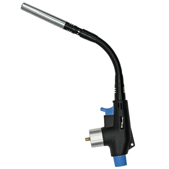 Flame King High Intensity Propane Torch, Bendable Flexible Neck for Welders, Brazing, Plumbing
