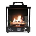 thumbnail image 1 of Flame King ALOGFIRE Propane Ambiance Log Fireplace Heater, 1-Pack, Steel Housing, Clean and Smokeless Dancing Flame, 1 of 11