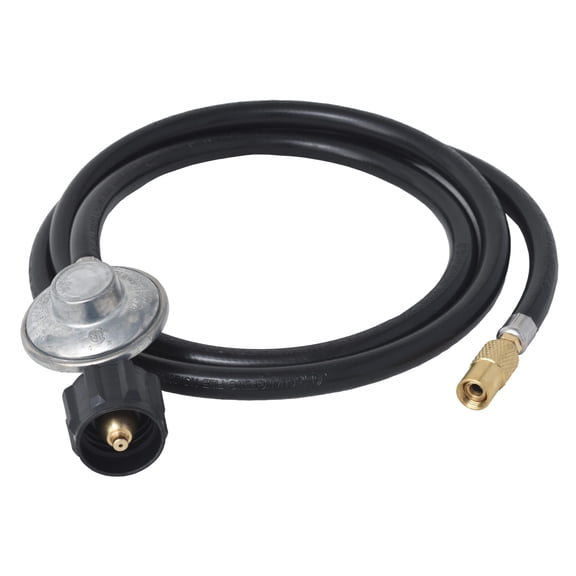 Flame King 6-Ft Propane Regulator Hose Adapter for 17 & 22" Flame King & Blackstone Griddle