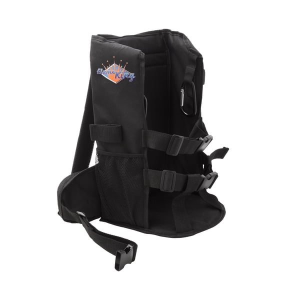 Flame King Propane Tank Backpack Carrier for 5lb or 10lb Cylinder and Weed Torch Ysnbkpk