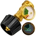 thumbnail image 1 of Flame King Propane Tank Gauge with Leak Detector and Glow in the Dark Dial, 1 of 10