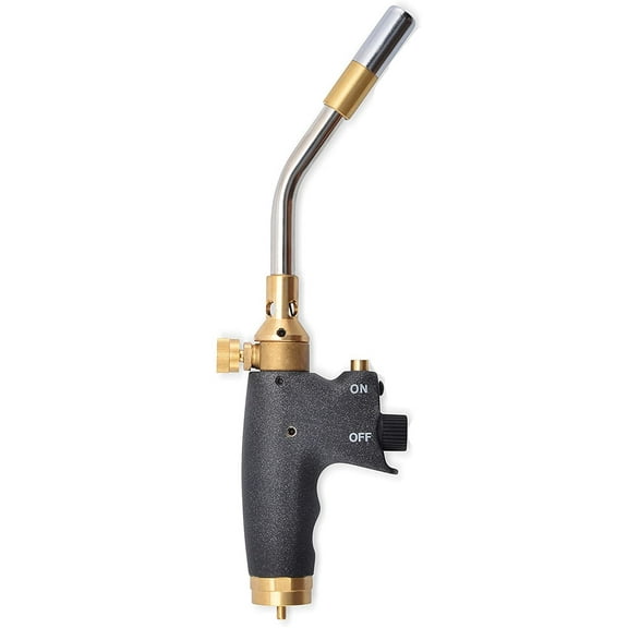 Flame King Propane Torch Head with Igniter for Soldering, Welding, Brazing & Searing Steaks