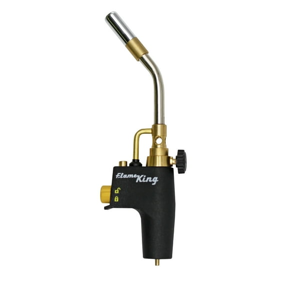 Flame King Propane Torch, Instant On/off Ignition, Ultra Swirl Flame, Secure Cga600 Connection