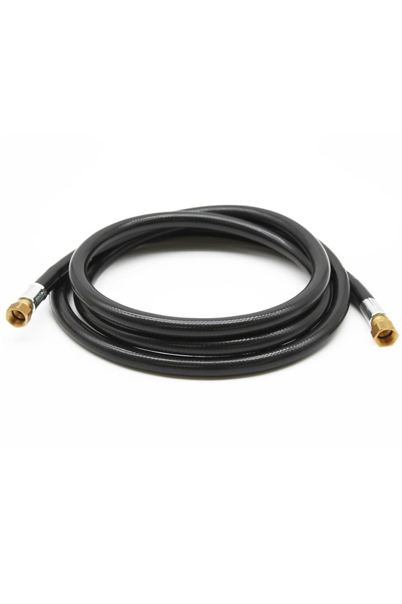 96-inch Thermo Rubber Hose Assembly 3/8-inch ID Female to Female, Heavy Duty for Trailer, Camper, Outdoor Use