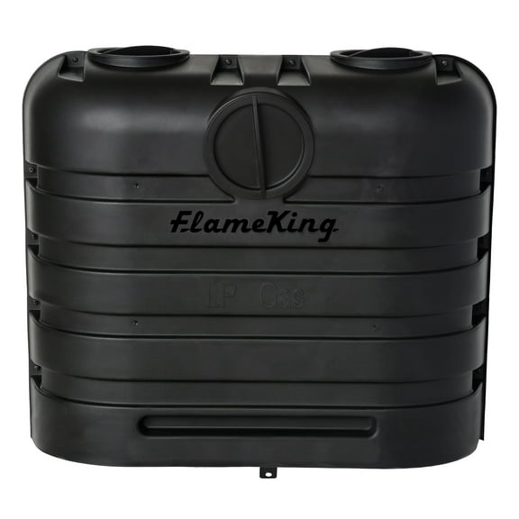 Flame King YSN-PCC-RV30 Black Heavy-Duty Polypropylene 7.14 lb Propane Tank Cover for RV Accessories
