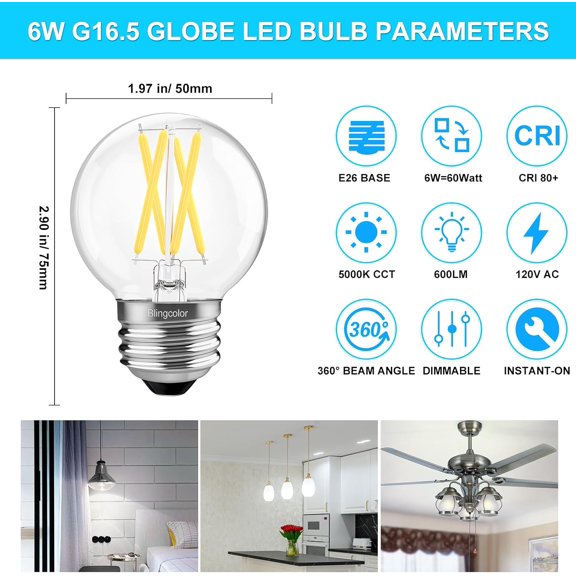 Flame Light Bulbs, 4 Modes LED Flame Effect Light Bulb, E26 Base Flickering Light Bulb,Fire Light Bulbs Halloween Home Party (2, Orange)