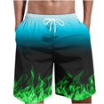 thumbnail image 2 of AussieBum Retro Men's Swim Shorts – White Collage, S M L XL, Made In Australia 2 of 6