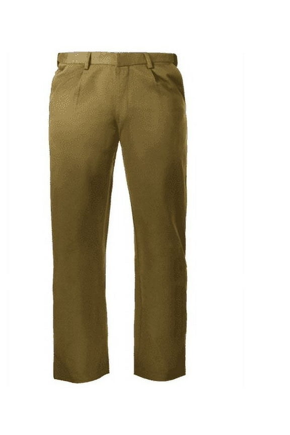 Flame Resistant FR Pant/Trouser 88% C/12% N - 9 oz (34W x 32L, Khaki)