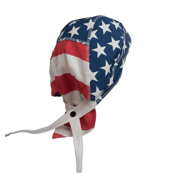 Flame Resistant FR Du-Rag - US Flag - 100%C - 9 oz