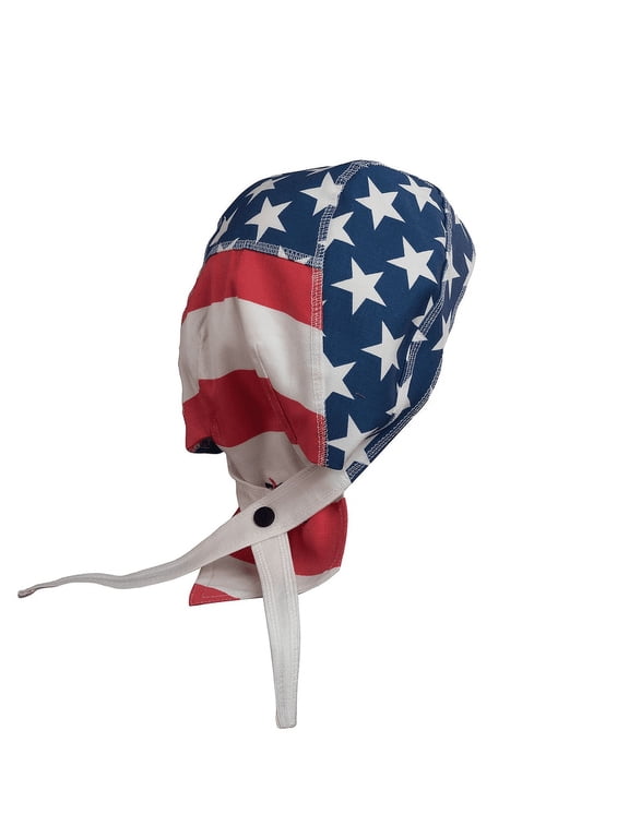 Flame Resistant FR Du-Rag - US Flag - 100%C - 9 oz