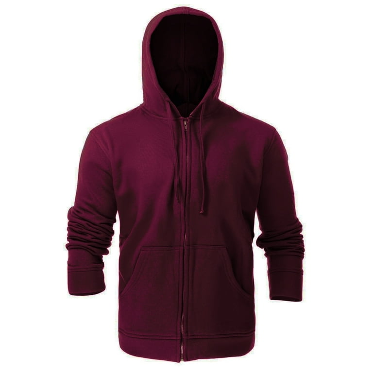 Maroon sweater sales hoodie