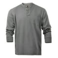thumbnail image 1 of Flame Resistant FR Henley Style T-Shirts (4X-Large, Dark Grey), 1 of 3