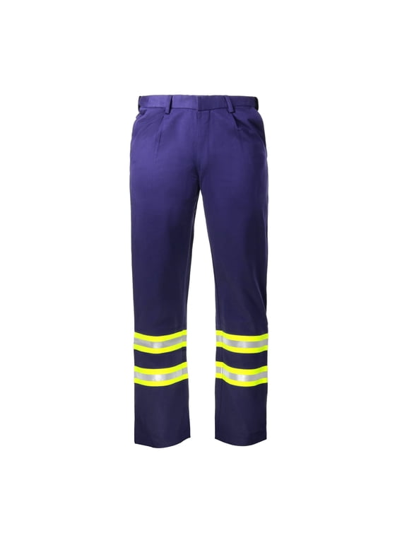 Flame Resistant FR High Visibility Hi Vis Pant 88/12 Cotton Nylon blend 9 oz twill