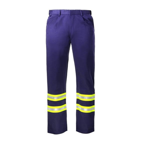 Flame Resistant FR High Visibility Hi Vis Pant 88/12 Cotton Nylon blend 9 oz twill