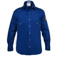 thumbnail image 1 of Flame Resistant FR Shirt - 88/12 (4XLarge, Royal Blue), 1 of 8