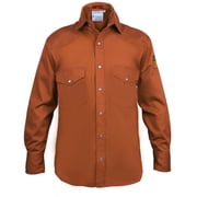 Flame Resistant FR Shirt - 88/12 Medium, Rust