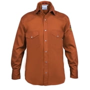 Flame Resistant FR Shirt - 88/12 Medium, Rust