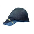 thumbnail image 1 of Flame Resistant Flex fit Welding Cap - Reversible - 100%C - 7 oz - Light Weight - Blue Denim / Black Denim - L, 1 of 3