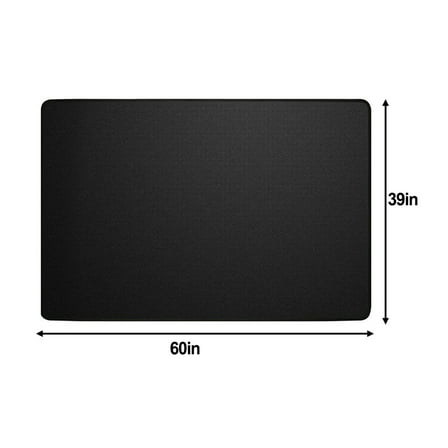 Flame Resistant Hearth Mat For Decks And Patios Heavy Duty Floor Protection