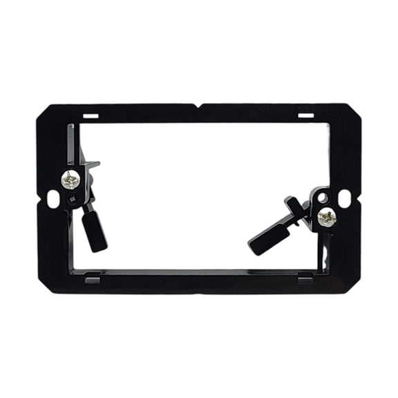 Flame Resistant Panel Brush Cable Pass Through Brush Wall Plate For Home Installations In-Wall Cable Management