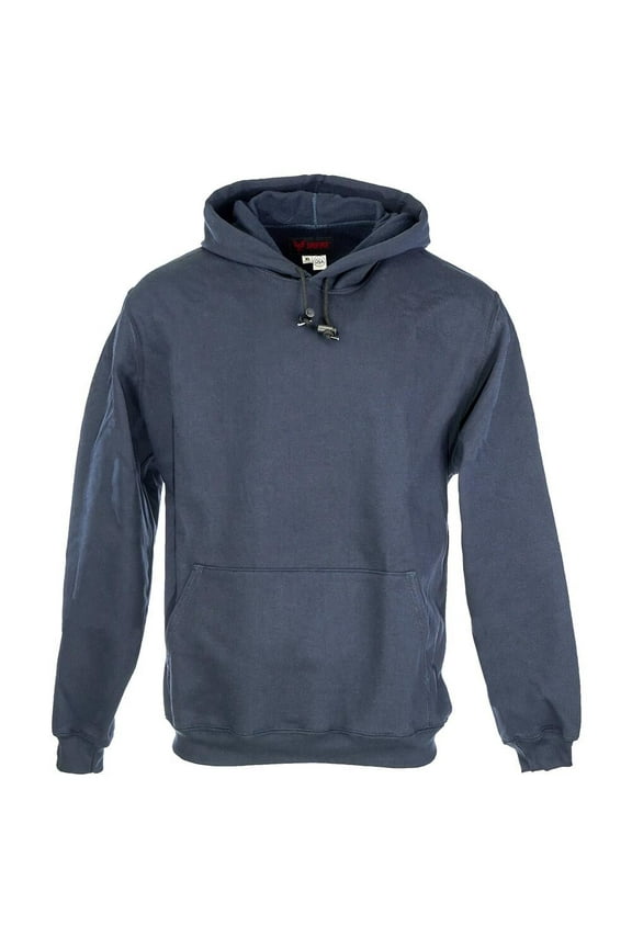 Flame Resistant Sweatshirt, CAT2 Pullover Hoodie, Blue, Large, SAFEGEAR