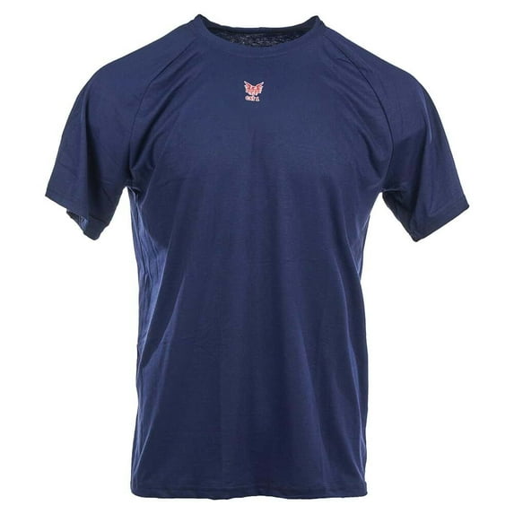 Flame Resistant T Shirts, CAT1 Short Sleeve Shirt, Blue, X-Large, SAFEGEAR